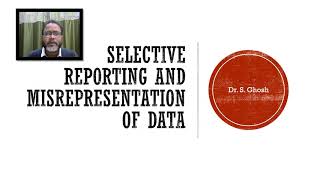 Selective Reporting and Misrepresentation of Data [upl. by Isawk18]