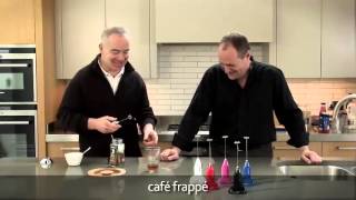 How to make a frappé coffee using an aerolatte milk frother [upl. by Faxun226]