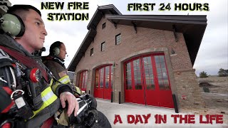 First 24 Hours in a New Fire Station  A Day in the Life [upl. by Temp632]