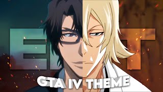 Aizen x Urahara  GTA IV Theme Edit [upl. by Anenahs]